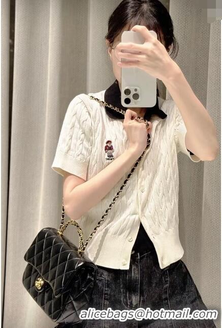 Pretty Style Chanel Lambskin Mini Flap bag with Top Handle AS5032 Black 2024 Top Quality