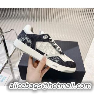 Best Product Dior B27 Low-Top Sneakers in Black Printed Canvas and Oblique Galaxy Leather 905057