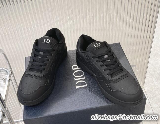 Good Product Dior B27 Low-Top Sneakers in Black Grained Calfskin and Gravity Leathe 905058