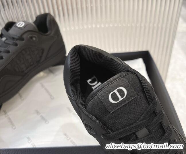 Good Product Dior B27 Low-Top Sneakers in Black Grained Calfskin and Gravity Leathe 905058