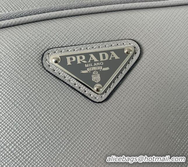 Top Quality Prada Saffiano Leather Shoulder Bag 2VH170 Grey 2023