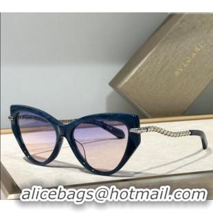 Super Quality Bvlgari Serpenti Sunglass BV40001 Blue 2024