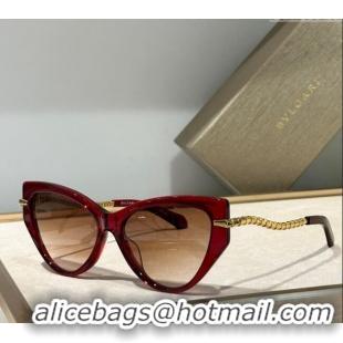 Good Product Bvlgari Serpenti Sunglass BV40001 Red 2024