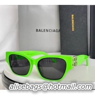 Well Crafted Balenciaga Sunglasses BB0078S Green 2024