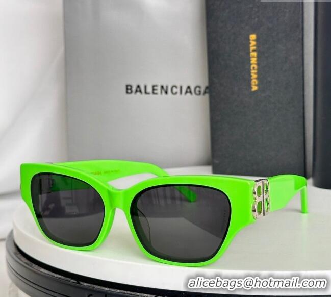 Well Crafted Balenciaga Sunglasses BB0078S Green 2024