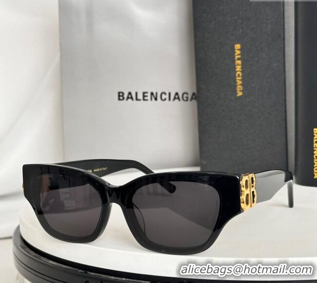 Fashion Discount Balenciaga Sunglasses BB0078S Black 2024 