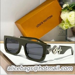 Top Grade Louis Vuitton Sunglasses Z2196 Grey 2024