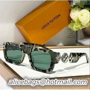 Buy Discount Louis Vuitton Sunglasses Z2196 Green 2024