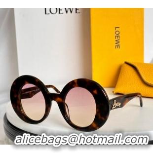 Top Design Loewe Sunglasses LW40089 Brown 2024