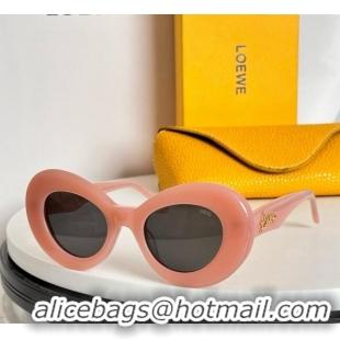 Top Quality Loewe Sunglasses LW40112 Pink 2024