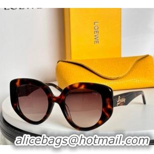 Best Price Loewe Sunglasses LW40110 Brown 2024 