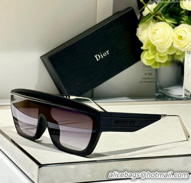 Best Price Dior DiorClub M7U Sunglasses Black/Purple 2024