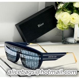 Best Product Dior DiorClub M7U Sunglasses Dark Blue 2024