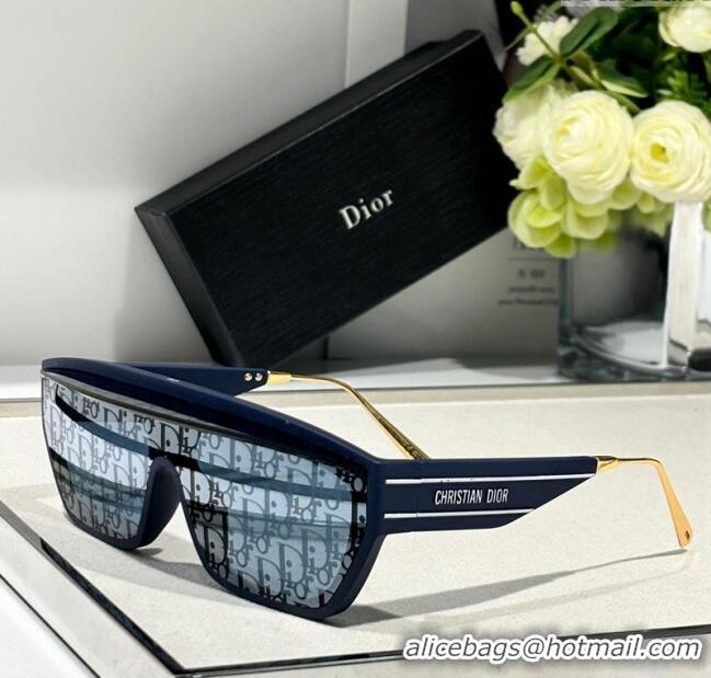 Best Product Dior DiorClub M7U Sunglasses Dark Blue 2024