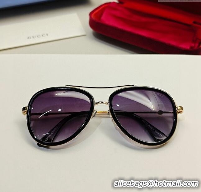 Grade Quality Gucci Sunglasses GG0062S0 Black 2024