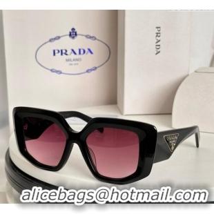 Generous Grade Prada Sunglasses SPR14Z Black/Pink 2024