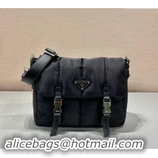 Trendy Design Prada Nylon Messenger Bag 1BH618 Black 2024