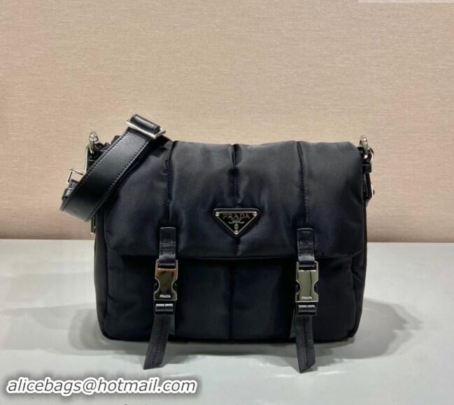 Trendy Design Prada Nylon Messenger Bag 1BH618 Black 2024