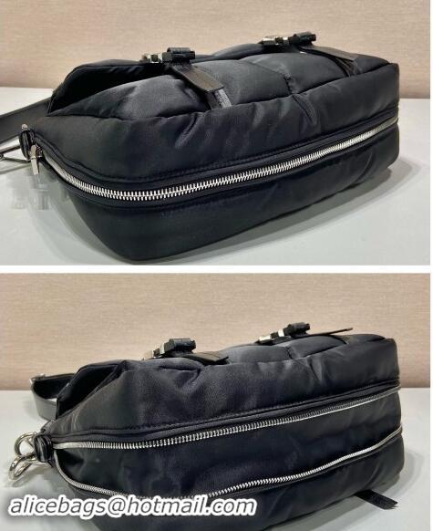 Trendy Design Prada Nylon Messenger Bag 1BH618 Black 2024