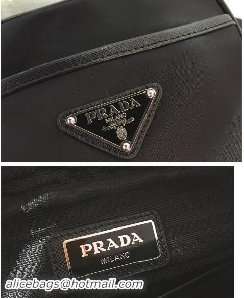 Super Quality Prada Mens Re-Nylon and Saffiano shoulder bag 2VH112 Black 2024