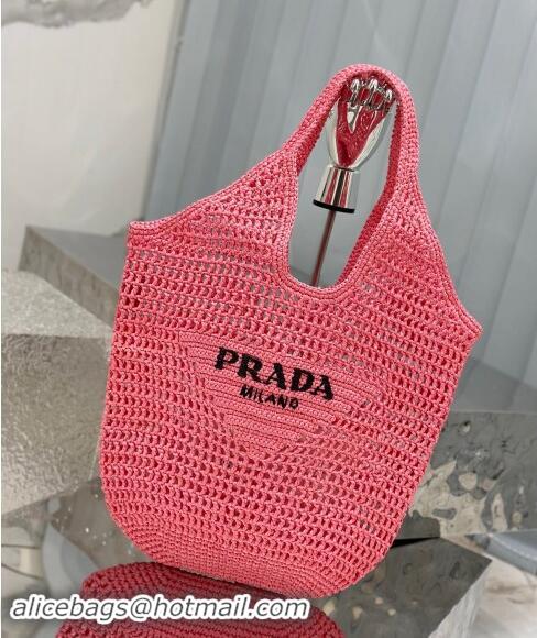 Traditional Specials Prada Crochet Tote bag 1BG424 Pink 2024