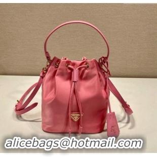 Top Quality Prada Re-Edition 1978 Re-Nylon Bucket mini-bag 1BE067 Pink 2024