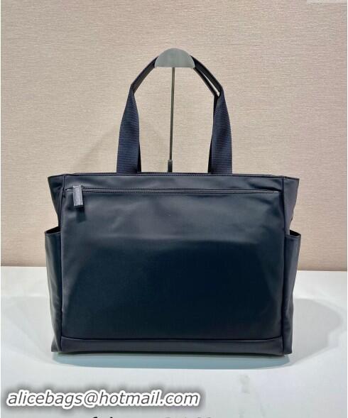 Buy Cheapest Prada Mens Nylon Top Handle bag 2VG097 Black 2024