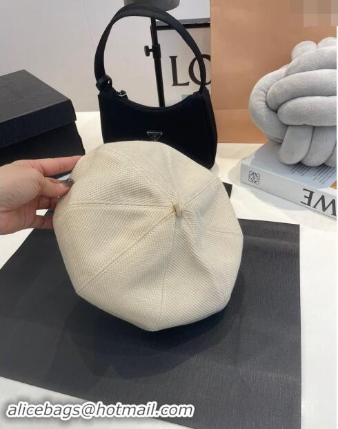 Pretty Style Celine Beret Hat CE08231 White 2023