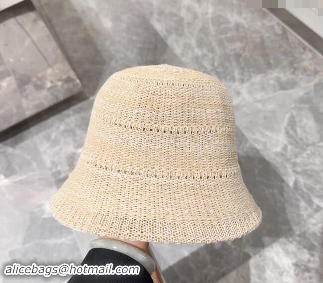 Best Price Celine Straw Bucket Hat 0301 Beige 2024