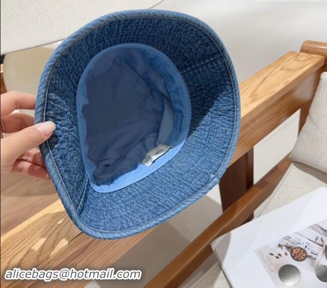 Low Cost Celine Denim Bucket Hat 0301 Blue 2024