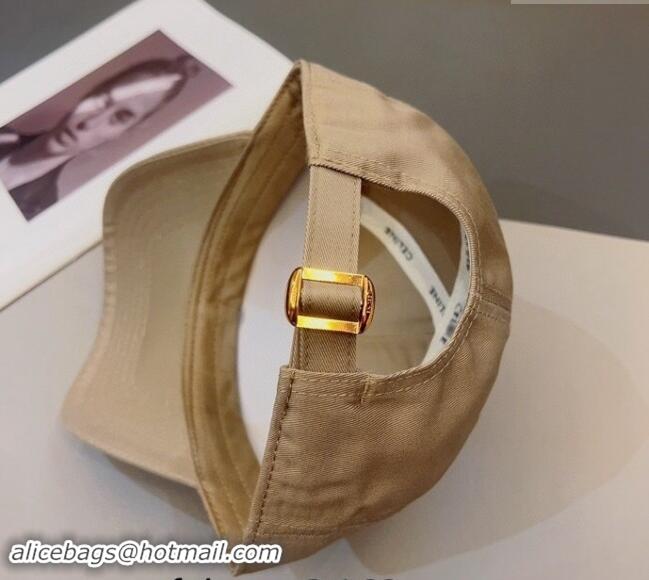 Pretty Style Celine Canvas Baseball Hat 0302 Beige 2024