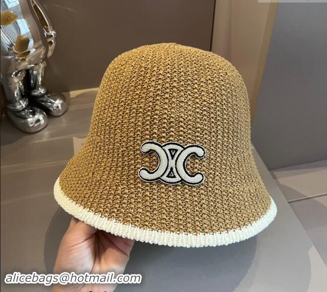 Well Crafted Celine Bucket Hat 040301 Khaki 2024