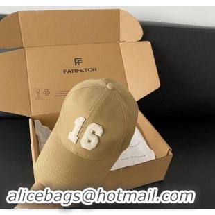 New Stylish Celine Canvas Baseball Hat 040302 Beige 2024