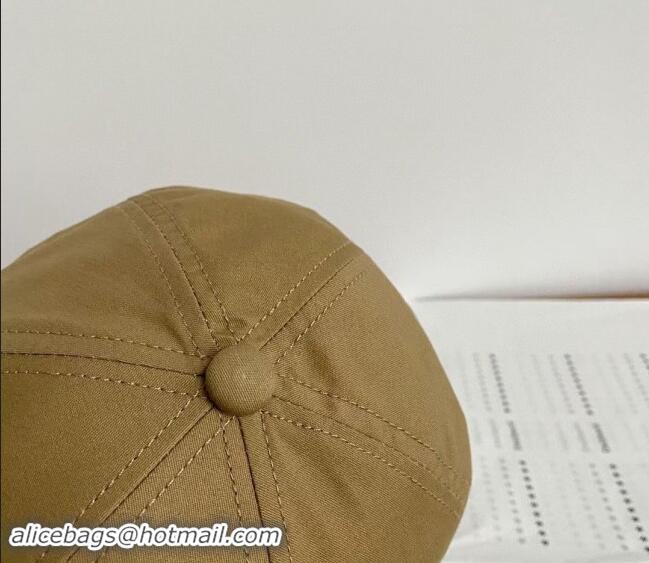 New Stylish Celine Canvas Baseball Hat 040302 Beige 2024