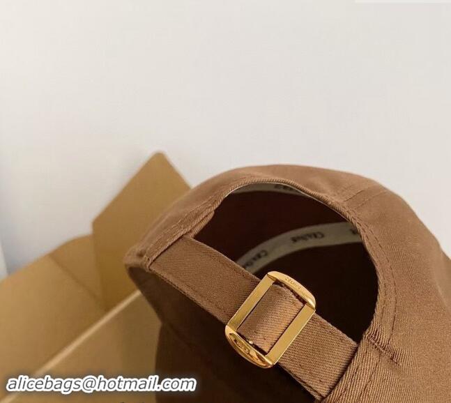 Market Sells Celine Canvas Baseball Hat 040302 Brown 2024