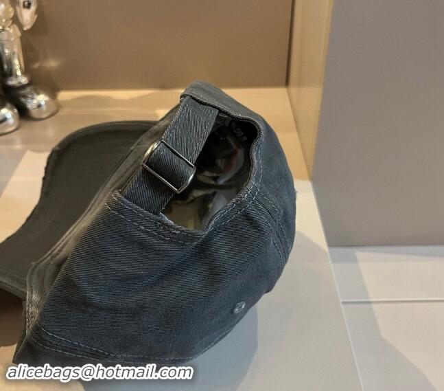 Good Quality Celine Canvas Baseball hat 0514 Grey 2024