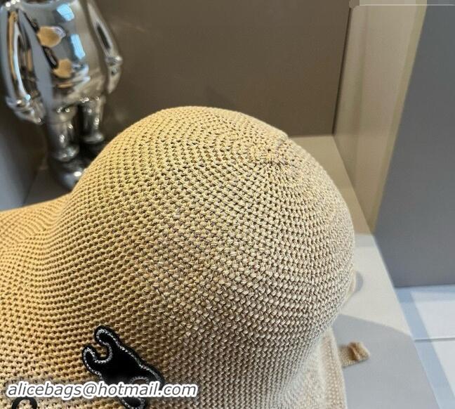 Top Grade Celine Knit Bucket Hat 061902 Khaki 2024