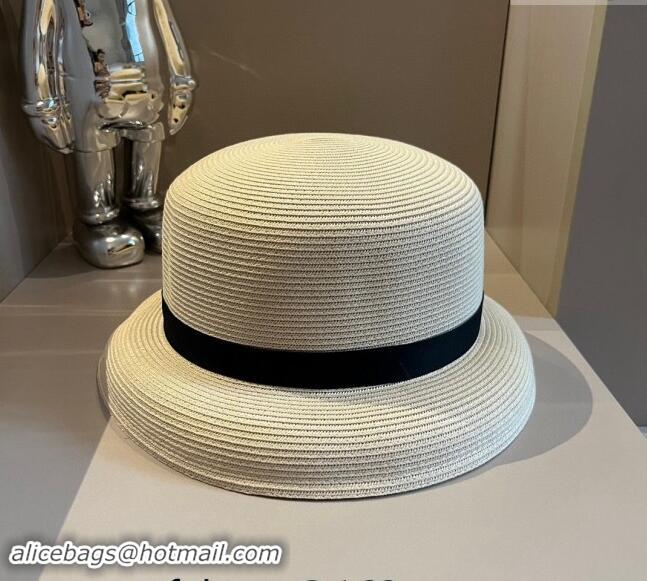 Grade Quality Celine Straw Bucket Hat 061903 Beige 2024