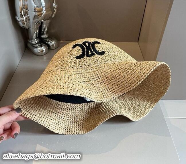 Top Quality Celine Straw Bucket Hat 071001 2024