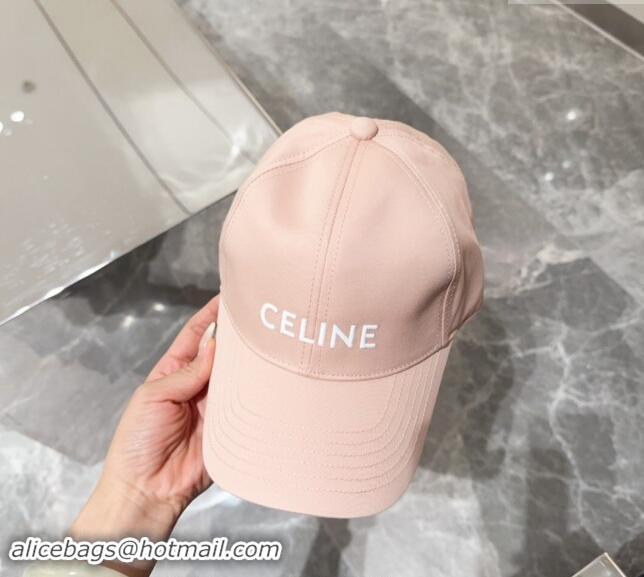 Good Quality Celine Baseball Hat with CELINE 073002 Light Pink 2024