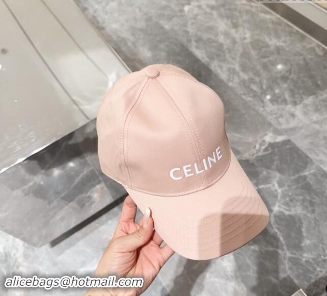 Good Quality Celine Baseball Hat with CELINE 073002 Light Pink 2024