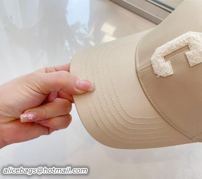 Best Wholesale Celine Baseball Hat with C Letter 073002 Light Beige 2024