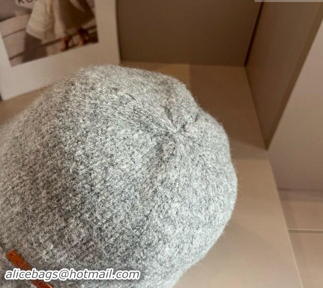 Buy Fashionable Celine Knit Bucket Hat 0913 Dark Grey 2024