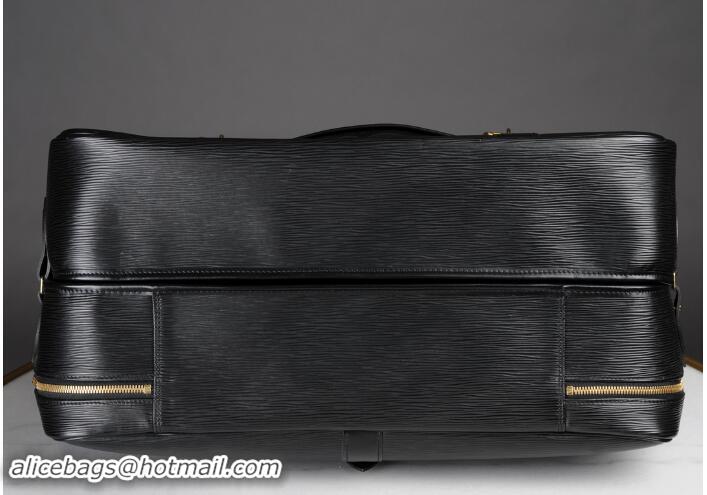 Top Design Louis Vuitton Epi Leather Sac Chasse Bag M41141 Black