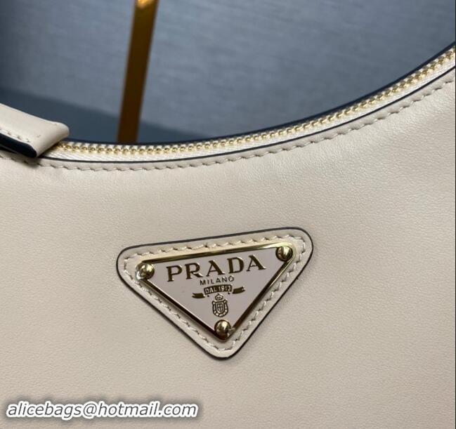 Fashion Show Collections Prada Leather Shoulder Bag 1BC194 Beige 2024