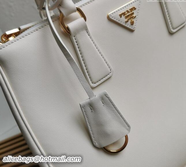 Super Quality Prada Large Prada Galleria leather top handle bag 1BA274 White 2024