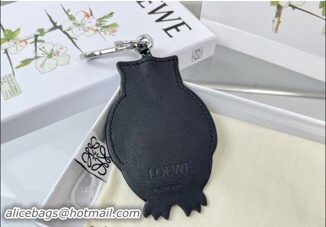 Inexpensive Loewe Owl Calfskin Bag Charm and Key Holder L8125 2023