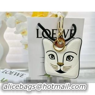 Discount Loewe Cat Calfskin Bag Charm and Key Holder L8125 2023