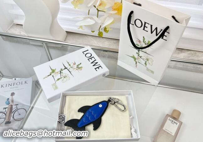 Buy Fashionable Loewe Fish Calfskin Bag Charm and Key Holder L8125 2023