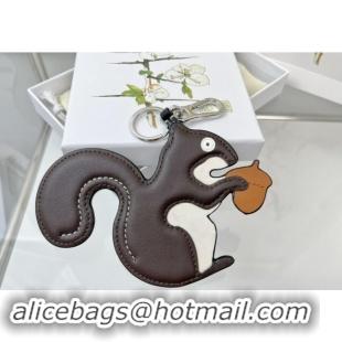 Top Quality Loewe Squirrel Calfskin Bag Charm and Key Holder L8125 2023